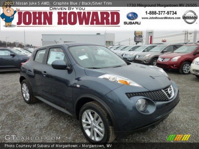 2013 Nissan Juke S AWD in Graphite Blue