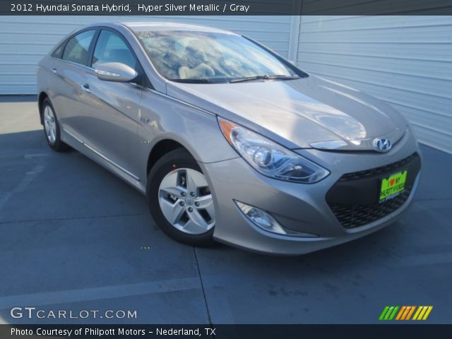 2012 Hyundai Sonata Hybrid in Hyper Silver Metallic