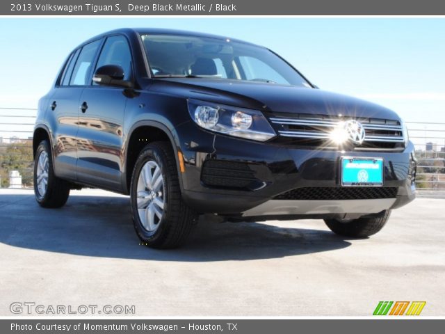 2013 Volkswagen Tiguan S in Deep Black Metallic