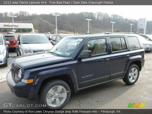 2013 Jeep Patriot Latitude 4x4 in True Blue Pearl