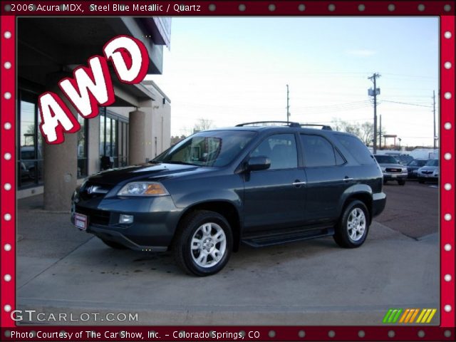 2006 Acura MDX  in Steel Blue Metallic