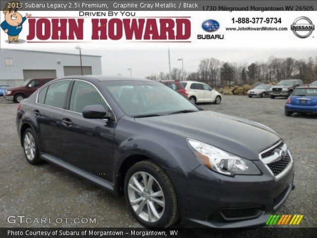 2013 Subaru Legacy 2.5i Premium in Graphite Gray Metallic