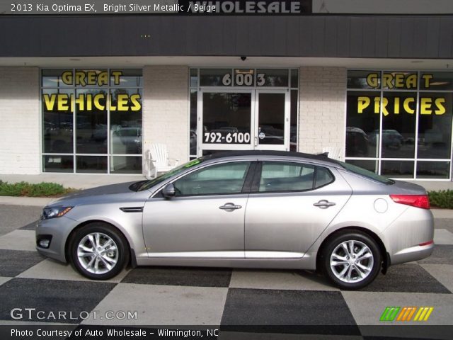 2013 Kia Optima EX in Bright Silver Metallic