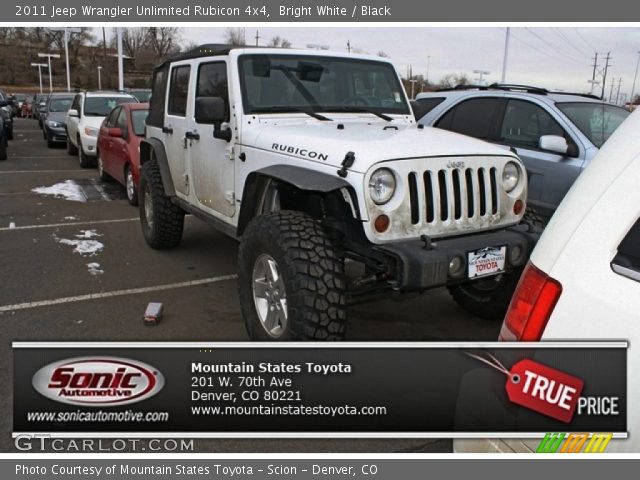 2011 Jeep Wrangler Unlimited Rubicon 4x4 in Bright White