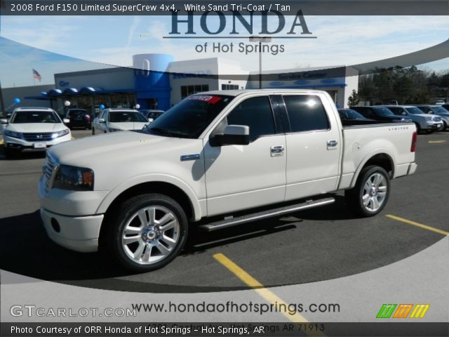 2008 Ford F150 Limited SuperCrew 4x4 in White Sand Tri-Coat
