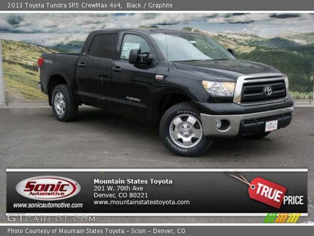 2013 Toyota Tundra SR5 CrewMax 4x4 in Black