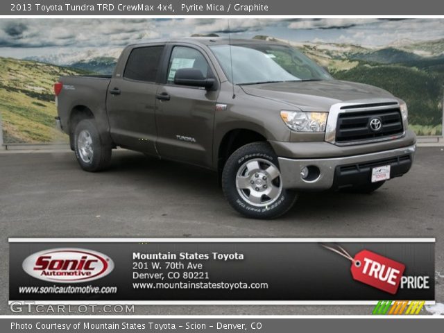 2013 Toyota Tundra TRD CrewMax 4x4 in Pyrite Mica