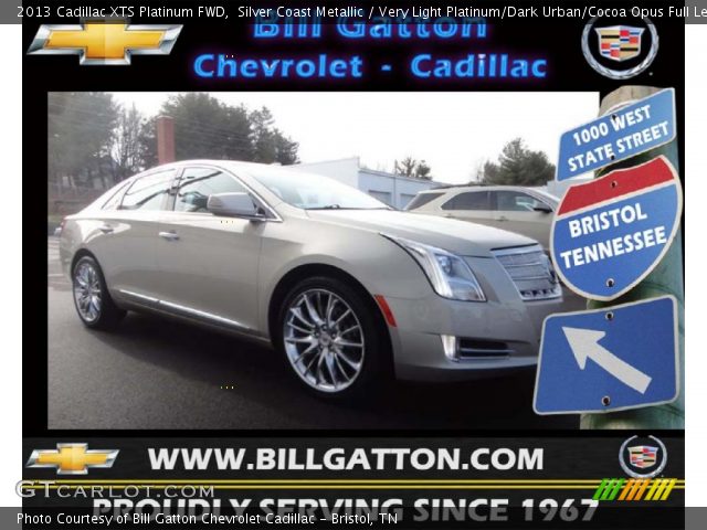 2013 Cadillac XTS Platinum FWD in Silver Coast Metallic