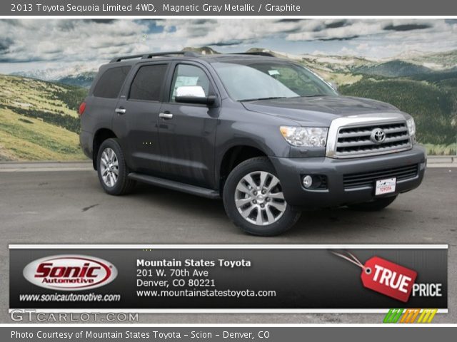 2013 Toyota Sequoia Limited 4WD in Magnetic Gray Metallic