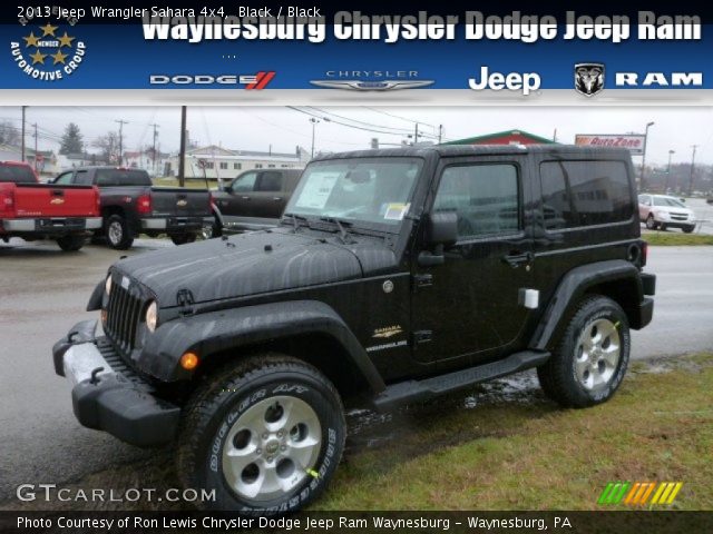 2013 Jeep Wrangler Sahara 4x4 in Black