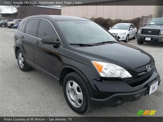 2007 Honda CR-V LX in Nighthawk Black Pearl