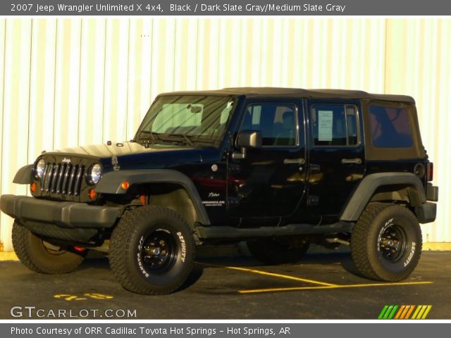2007 Jeep Wrangler Unlimited X 4x4 in Black