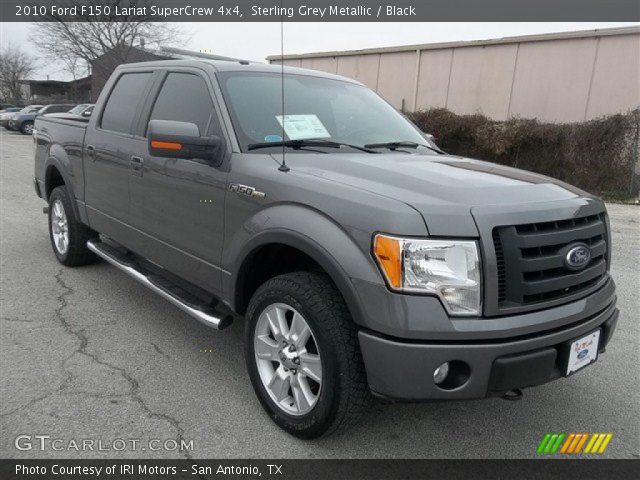 2010 Ford F150 Lariat SuperCrew 4x4 in Sterling Grey Metallic
