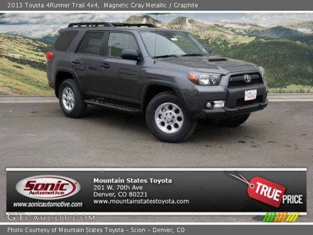 2013 Toyota 4Runner Trail 4x4 in Magnetic Gray Metallic