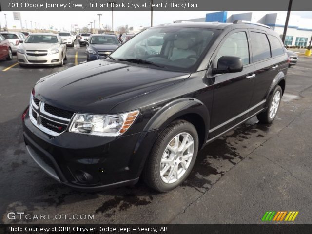 2013 Dodge Journey Crew in Brilliant Black Crystal Pearl