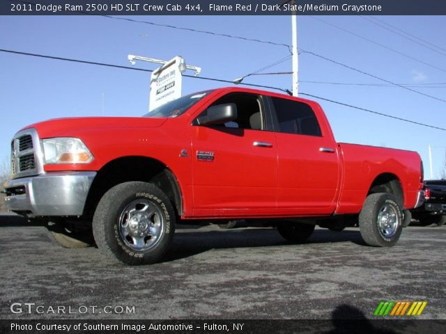 2011 Dodge Ram 2500 HD SLT Crew Cab 4x4 in Flame Red