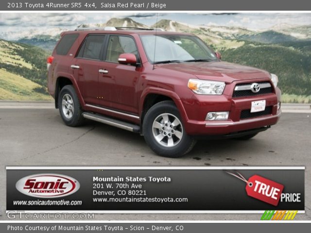 2013 Toyota 4Runner SR5 4x4 in Salsa Red Pearl