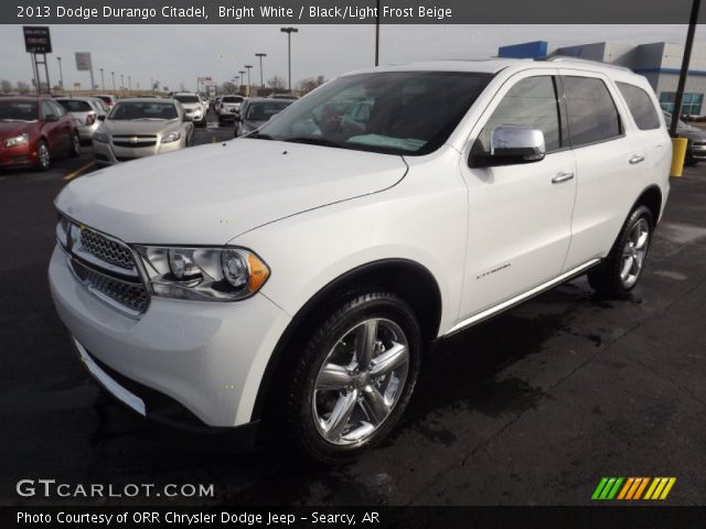 2013 Dodge Durango Citadel in Bright White
