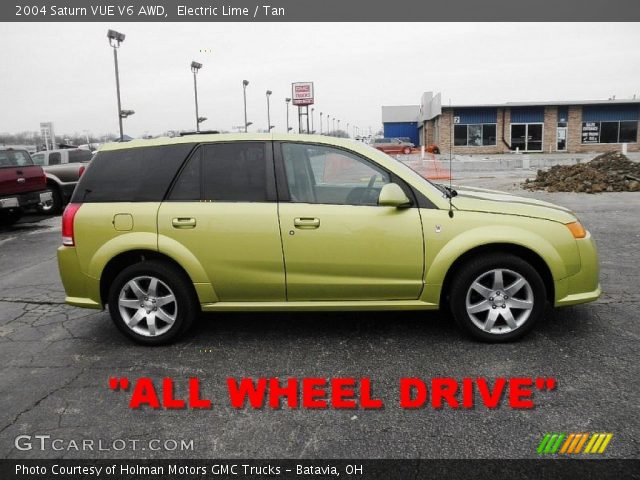 2004 Saturn VUE V6 AWD in Electric Lime