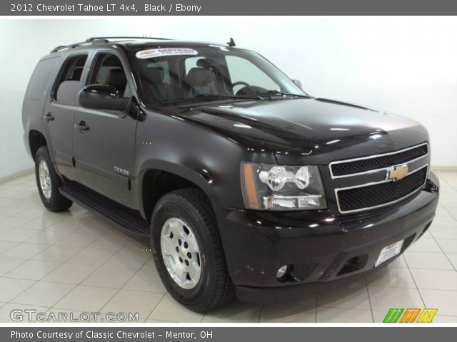 2012 Chevrolet Tahoe LT 4x4 in Black