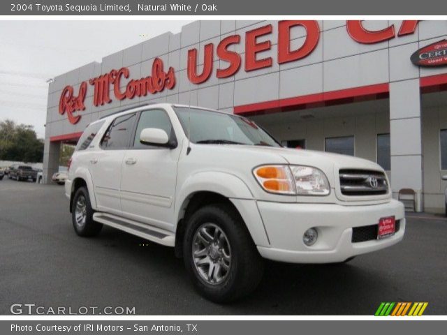 2004 Toyota Sequoia Limited in Natural White