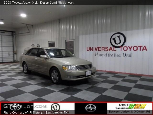 2003 Toyota Avalon XLS in Desert Sand Mica