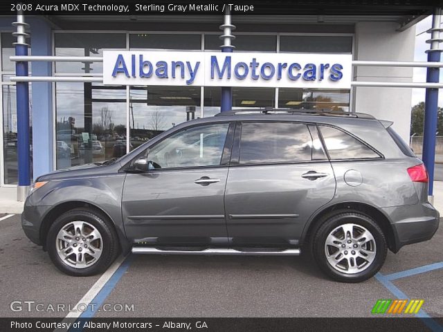 2008 Acura MDX Technology in Sterling Gray Metallic