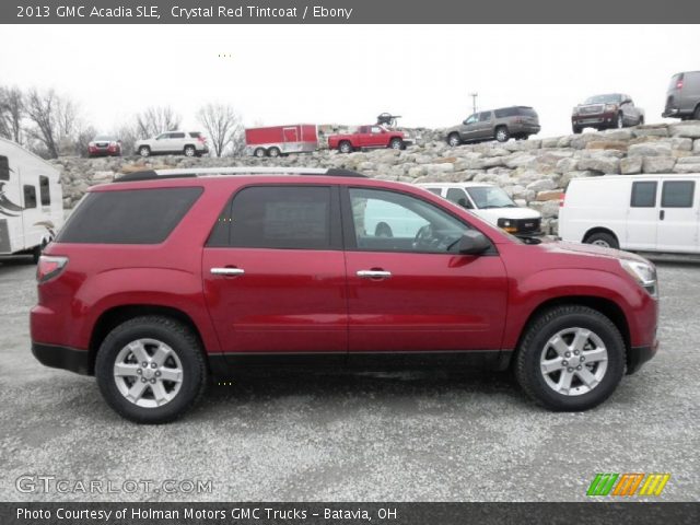 2013 GMC Acadia SLE in Crystal Red Tintcoat