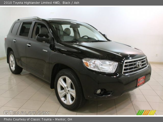 2010 Toyota Highlander Limited 4WD in Black
