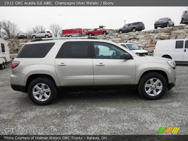 2013 GMC Acadia SLE AWD in Champagne Silver Metallic