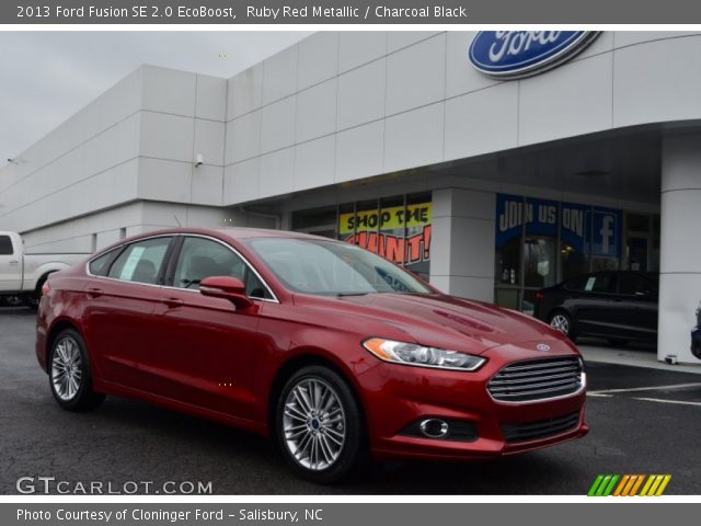 2013 Ford Fusion SE 2.0 EcoBoost in Ruby Red Metallic