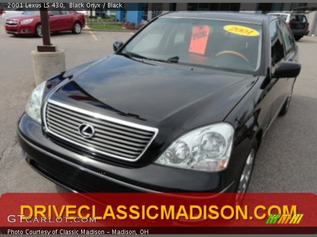 2001 Lexus LS 430 in Black Onyx