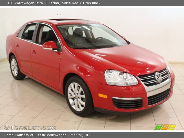 2010 Volkswagen Jetta SE Sedan in Salsa Red