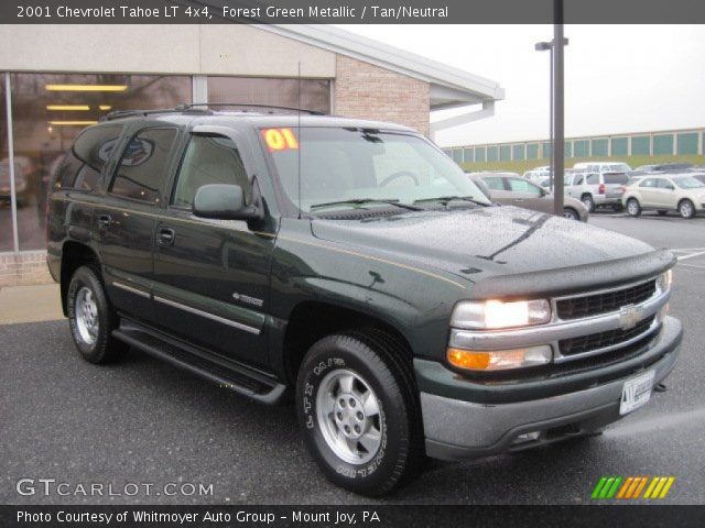 2001 Chevrolet Tahoe LT 4x4 in Forest Green Metallic