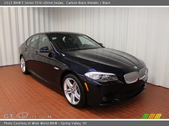 2013 BMW 5 Series 550i xDrive Sedan in Carbon Black Metallic