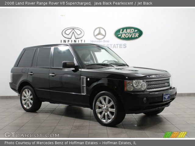 2008 Land Rover Range Rover V8 Supercharged in Java Black Pearlescent