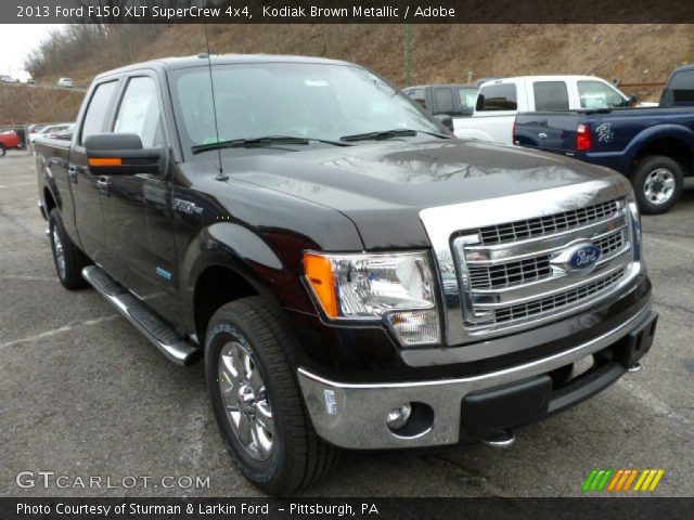 2013 Ford F150 XLT SuperCrew 4x4 in Kodiak Brown Metallic