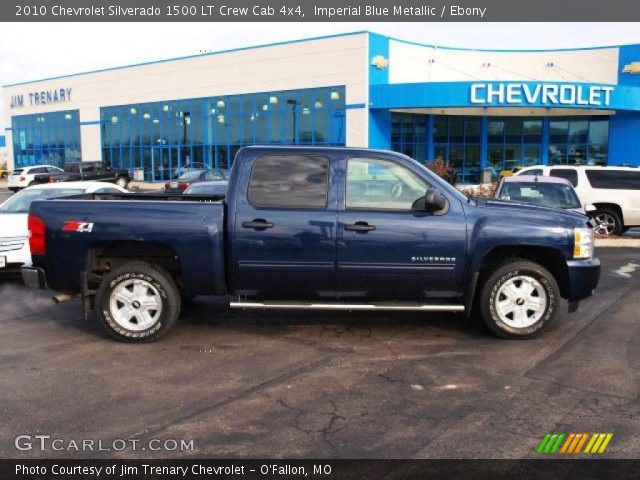2010 Chevrolet Silverado 1500 LT Crew Cab 4x4 in Imperial Blue Metallic