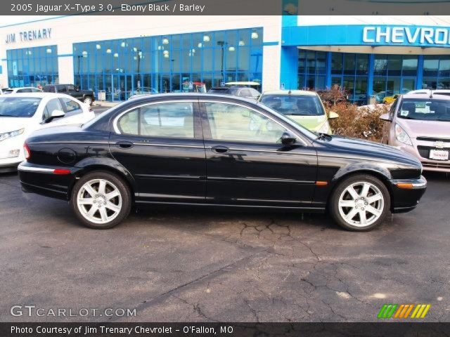 2005 Jaguar X-Type 3.0 in Ebony Black