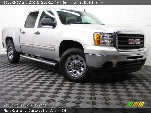 2011 GMC Sierra 1500 SL Crew Cab 4x4 in Summit White