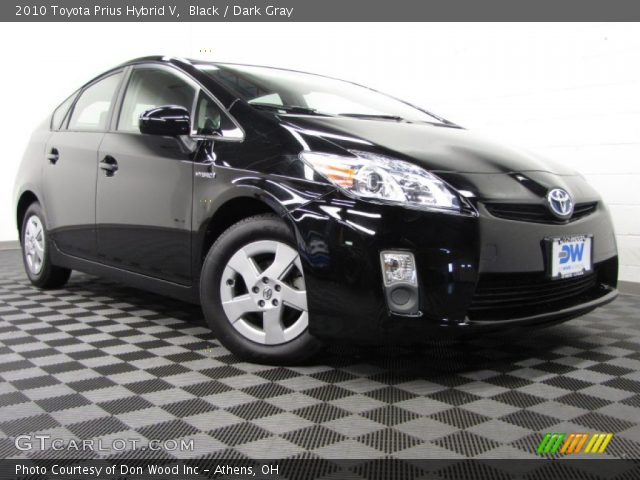 2010 Toyota Prius Hybrid V in Black