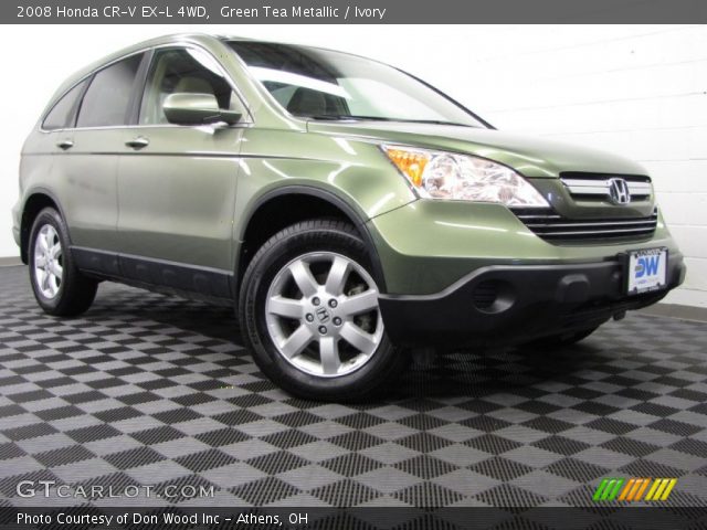 2008 Honda CR-V EX-L 4WD in Green Tea Metallic