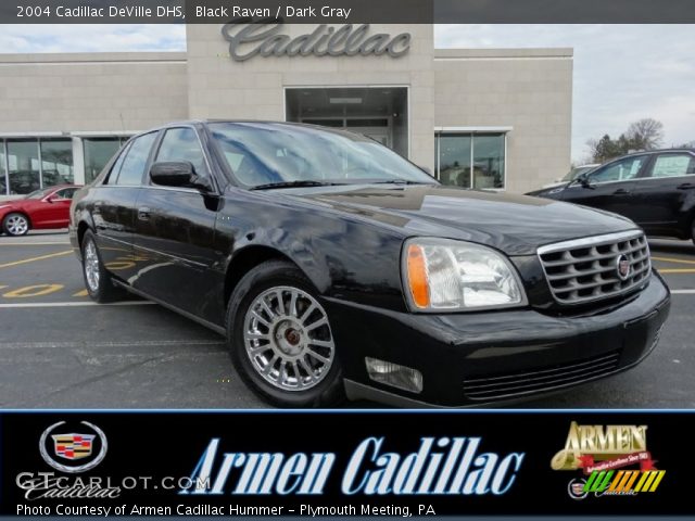 2004 Cadillac DeVille DHS in Black Raven