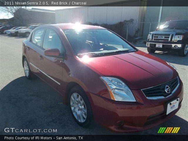 2011 Nissan Sentra 2.0 S in Red Brick