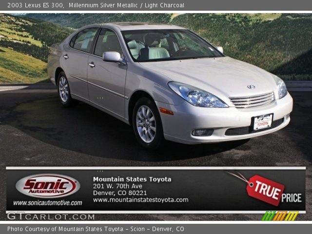 2003 Lexus ES 300 in Millennium Silver Metallic