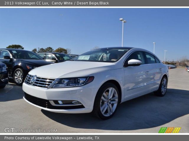 2013 Volkswagen CC Lux in Candy White
