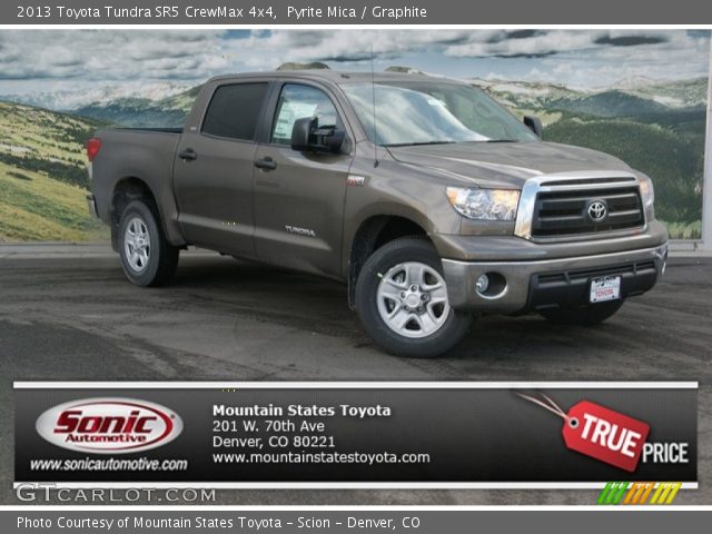 2013 Toyota Tundra SR5 CrewMax 4x4 in Pyrite Mica