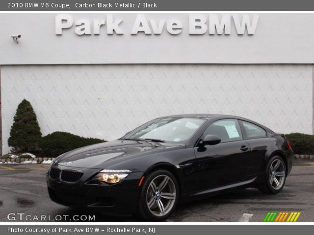 2010 BMW M6 Coupe in Carbon Black Metallic