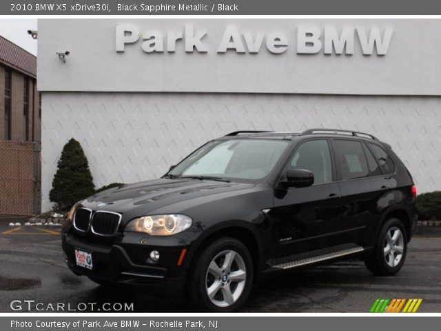 2010 BMW X5 xDrive30i in Black Sapphire Metallic
