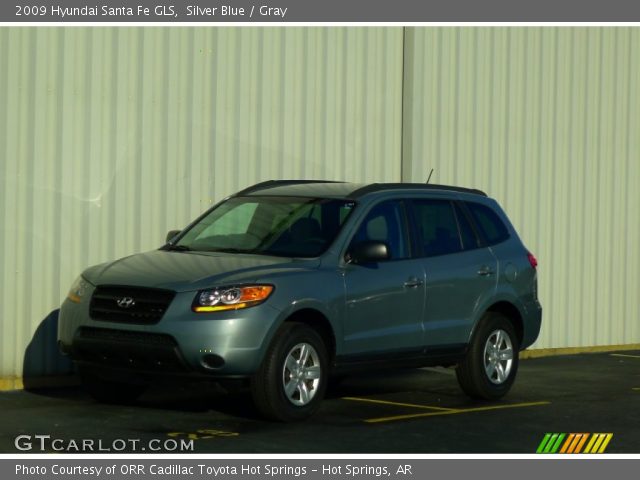 2009 Hyundai Santa Fe GLS in Silver Blue